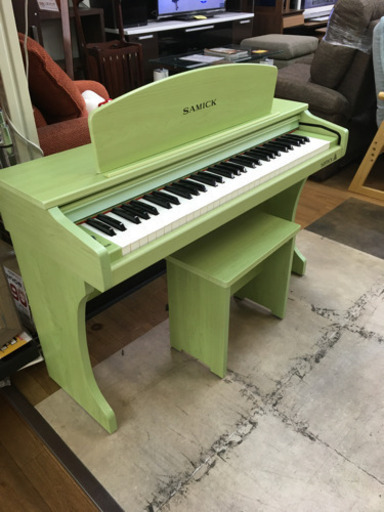 S118★SAMICK★61kids★子供用デジタルピアノ★専用椅子セット★良品