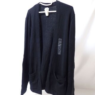 AA427 GAP ギャップ 男女兼用 カーディガン M 黒