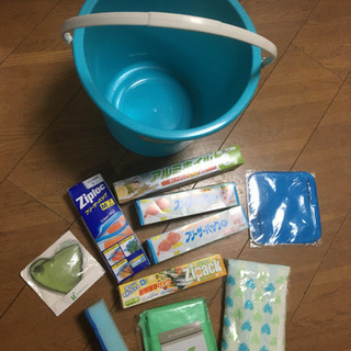 ❤️新品11点✋バケツ、タオル、エコバック、フリーザーバックパッ...