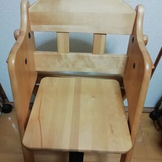 ベビーチェア　ハイチェア　津田木工所