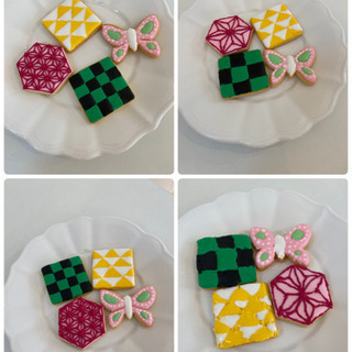 話題の和柄をアイシングクッキーで作れます！レッスンリクエスト受付中の画像