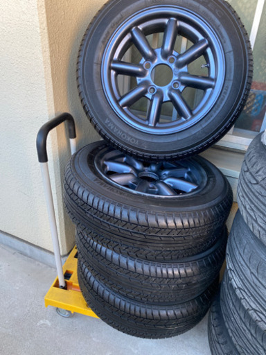 値引きします！　　ワタナベRS8タイプ+新品国産タイヤ