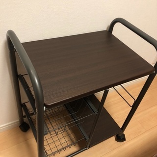 【美品】キッチンワゴン