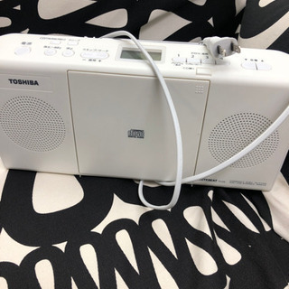 CDプレーヤー　ラジオ付き