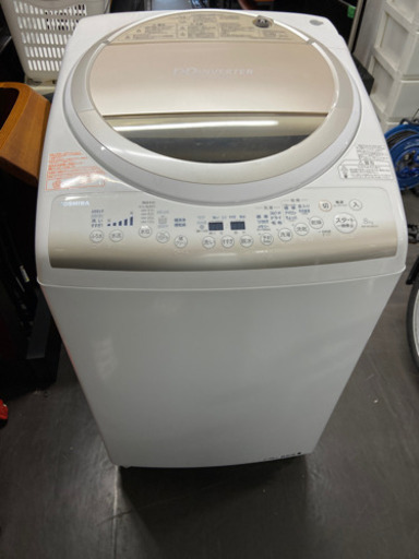 ?激安 大型 オススメ‼️TOSHIBA洗濯乾燥機AW-8V2M?