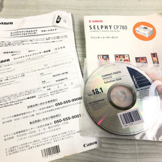 ☆年末セール☆ Canon コンパクトプリンター CP780の画像