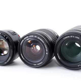 美品　canon kiss x9i標準&望遠&単焦点トリプルレンズセットの画像