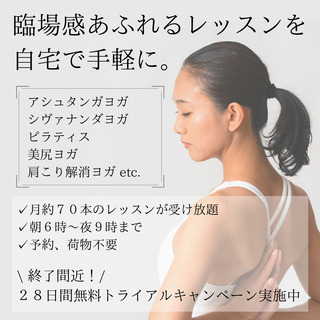 オンラインヨガ『fly』  ヨガで繋がる 新しいライフスタイル　...