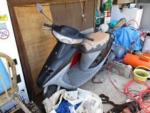 大特価！！スクーター　ホンダ　Dio　黒　走行少ない　登録できます。難あり