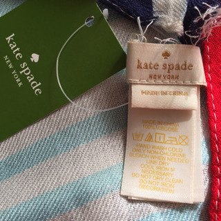 【新品未使用】kate spade（ケイトスペード）  スカーフ ストールの画像