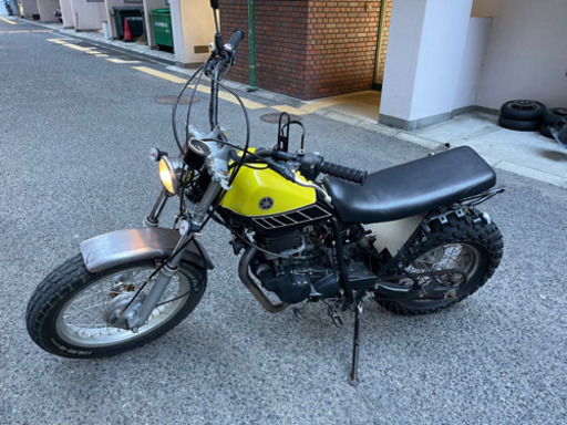 【YAMAHA TW200 tw200 自賠責付き　カスタム車スカチューン仕様