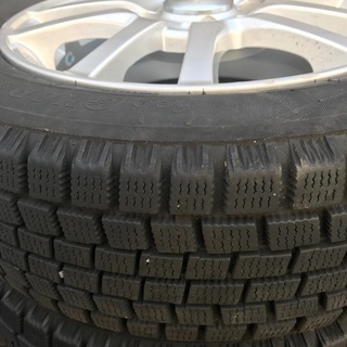 軽用スタッドレスタイヤ・アルミホイール付155/65R13