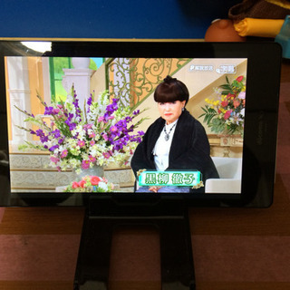 フルセグ視聴 タブレット SHARP AQUOS SH-08E 