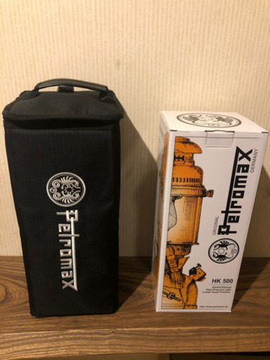 ペトロマックスhk500 新品未使用　ニッケル　ソフトケース