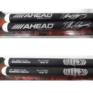 使用感少なめ★LOUDNESS ラウドネス 35周年 AHEAD 復刻 樋口宗孝 シグネチャー・スティック ドラム 35th レア アヘッド ☆ PayPay(ペイペイ)決済可能 ☆ 札幌市 豊平区 平岸 アウトレットモノハウスの画像