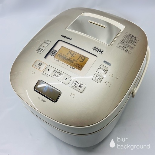 2/1東芝/TOSHIBA 炊飯器 RC-18VQH 2014年製 1升炊き