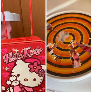 キティちゃんおままごとキッチン＆バック等セットの画像