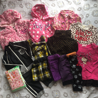 女の子 冬服 90-95 まとめ売り アウター付き 新品未開封あ...