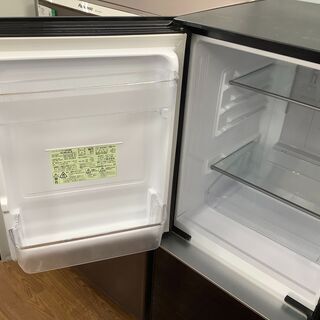 SHARP　シャープ　2ドア冷蔵庫　SJ-GD14C-B　2017年製　【トレファク　川越店】の画像