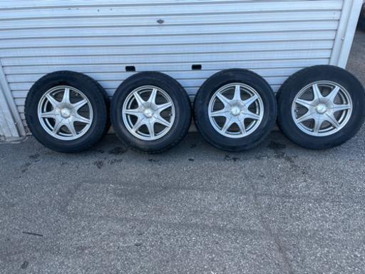 スタットレスタイヤ付ホイールセット