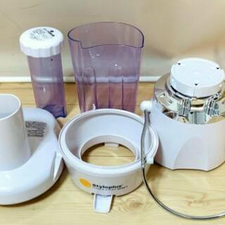 ＜未使用美品＞ショップジャパン◆スタイルプラス パワージューサー◆おろしアタッチメント・あらしぼりフィルター セット まとめて ・PAYPAY払い可の画像