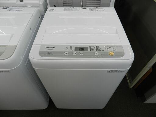【配送・設置無料】セット割引有り★2019年製・超美品★パナソニック NA-F60B12 [ 全自動洗濯機（6kg）つけおきコース搭載 ]