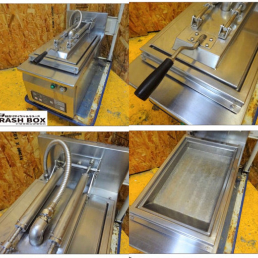 (135-0)マルゼン 電気自動餃子焼器 MAZE-6 三相200V 業務用 ギョウザ焼き器 中古 厨房 飲食店 中華 店舗
