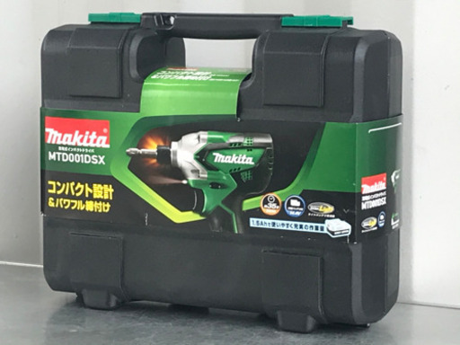 新品！マキタ インパクトドライバ◇14.4V◇リチウムイオンバッテリー2個◇MTD001DSX