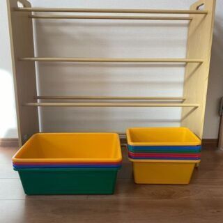 トイザらス/ベビーザらス⭐︎キッズオーガナイザー/おもちゃ収納の画像
