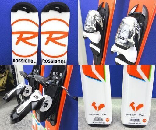 ROSSIGNOL/ロシニョール 140cm HERO J カービングスキー ジュニア 板＆ビンディング 2点セット ☆ PayPay