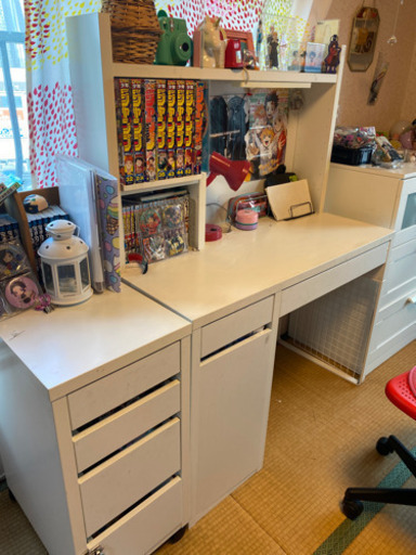 学習机　1月末引き渡し　引き出し付き