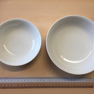 ［決まりました］無印良品の深皿大小2個セット