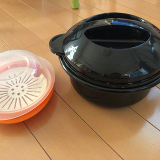 レンジで使える炊飯器と蒸し器(再)