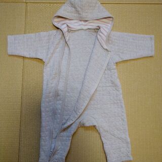 譲ります☆ベビー70cmキルティングアウターの画像