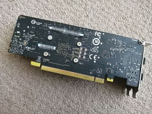 美品 MSI GeForce GTX 1050 Ti 4GT LP グラフィックスボード LPモデル