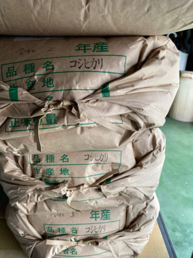 コシヒカリ　　令和2年秋収穫