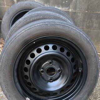 185/60R15 Fit3 スチールホイールラジアルタイヤ