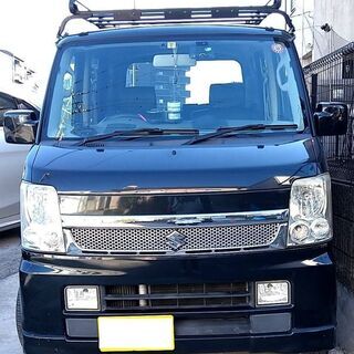2010(H22) エブリィ ワゴン　DA64W 黒 検2年付　...