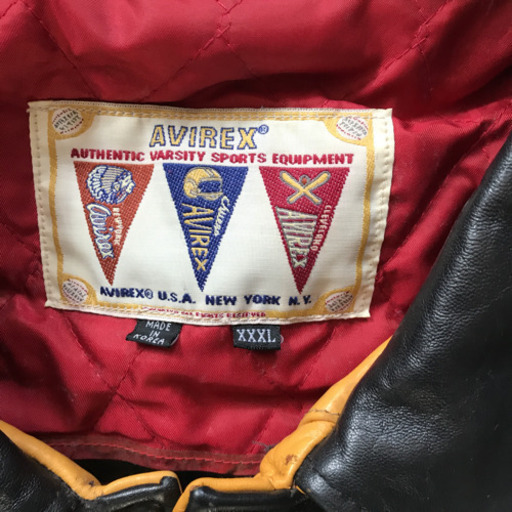 お値下げ！AVIREX革ジャケットお探しの方に朗報オーバーサイズ