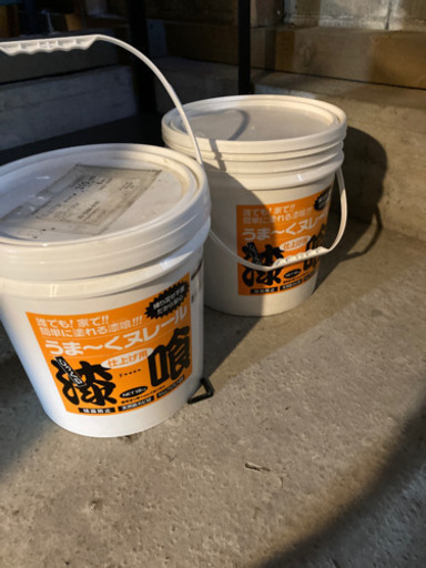 漆喰　うまーくぬれーる　白　2個