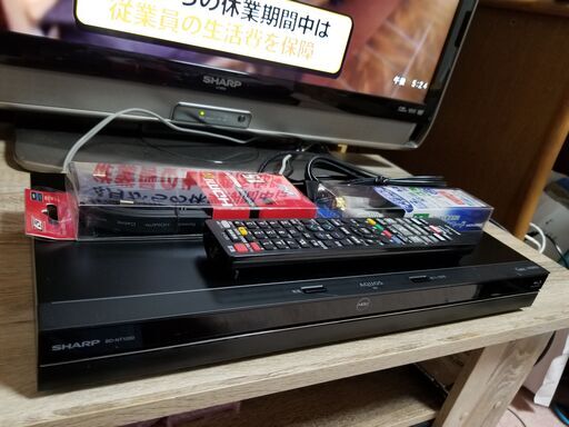 ☆ハイスペック！1TB & 3チューナー！AQUOSブルーレイBD-TN1200☆