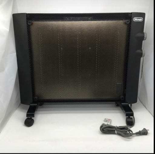 ■動作確認済み■DeLonghi/デロンギ■マイカパネルヒーター■HMP900J-B■ブラック■即暖性■電気ヒーター■薄型/軽量/静音■保管品■