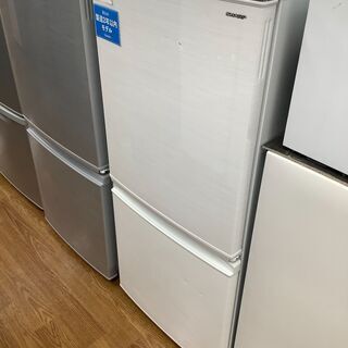 SHARP　シャープ　2ドア冷蔵庫　SJ-D14D-W　2018...