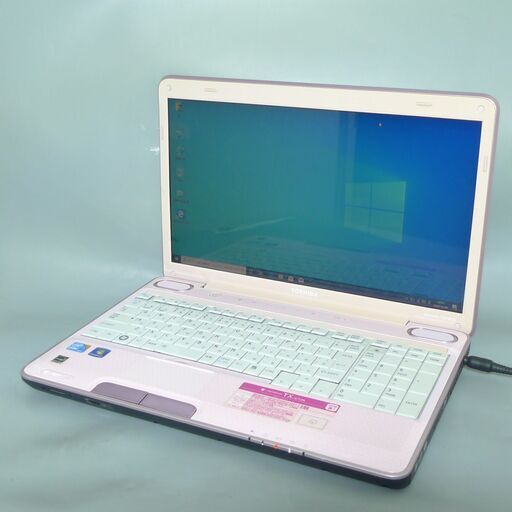 送料無料 新品SSD240GB ピンク ノートパソコン 中古良品 16型 東芝 TX/67LPK Core i5 430M Blu-ray Wi-Fi Felica Windows10 LibreOffice