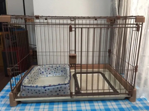 値下げ‼️美品‼️ペット用ゲージとトレイ