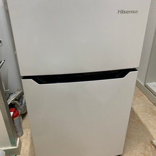 冷蔵庫93L(中古)2ドア(右開き)、売ります Hisense（...