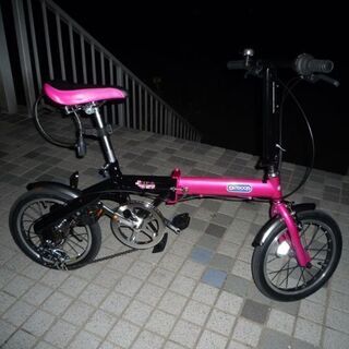 OUTDOOR 16ｲﾝﾁ 6段変速付 折りたたみ自転車