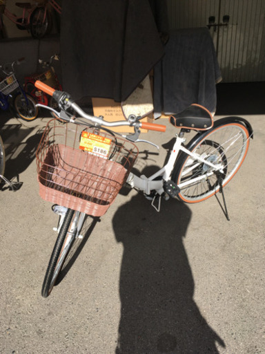 S186★シエトロン★折りたたみ自転車★人気の白★美品です！