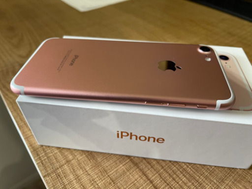 iPhone 7 Rose Gold 128 GB SIMフリー