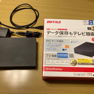 【お値下げしました】☆バッファロー外付けハードディスクhdd 6.0TB 大容量 未使用
